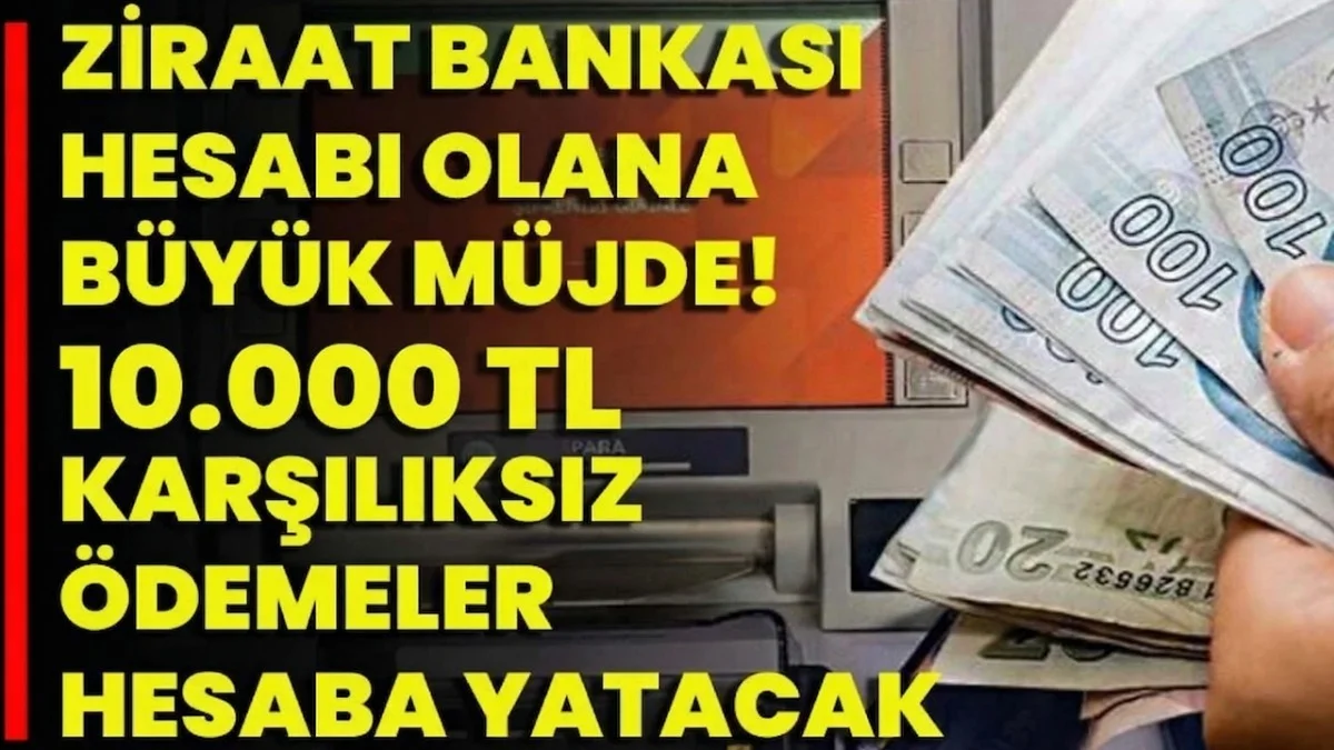 Ziraat Bankası Düğmeye Bastı! Emekliye 3 Yıllık Taahhütle 10 Bin Lira Ödenecek - Ekonomi Haberleri